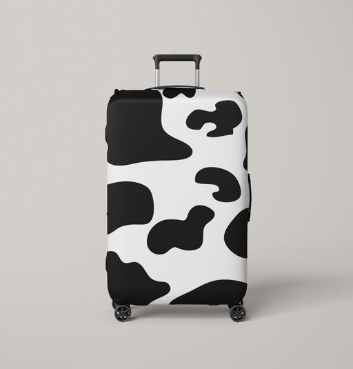 black and white cow pattern Luggage Cover | suitcase
