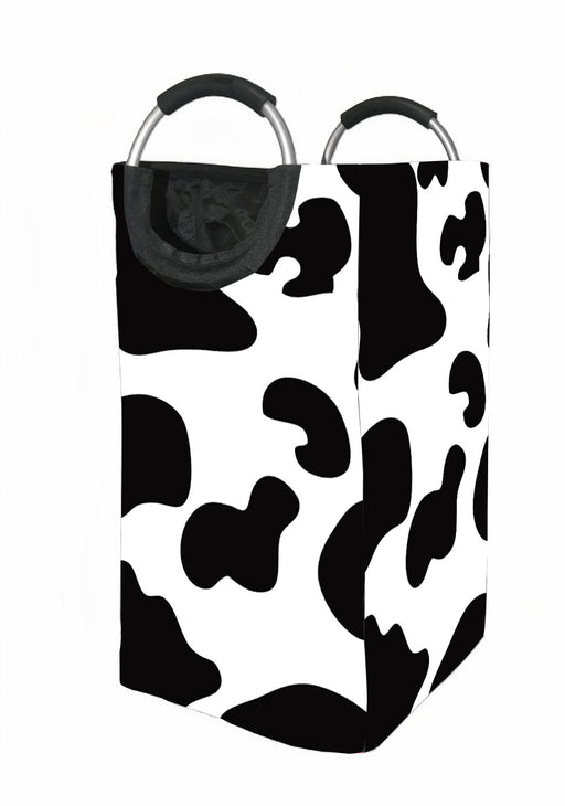 black and white cow pattern Laundry Hamper | Laundry Basket