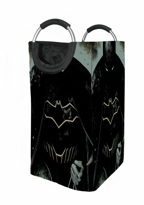 black and white batman Laundry Hamper | Laundry Basket