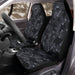 black and white hexagon pattern Car Seat Covers