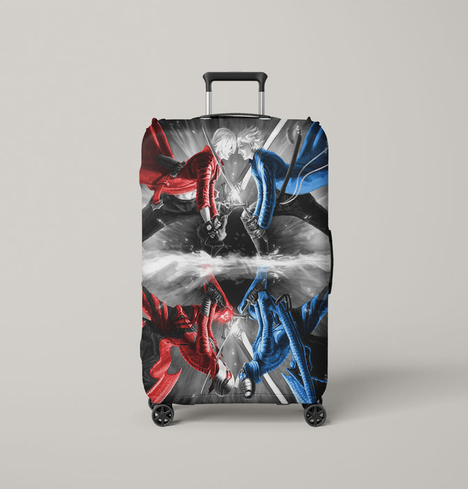 between fire and thunder war dmc Luggage Covers | Suitcase