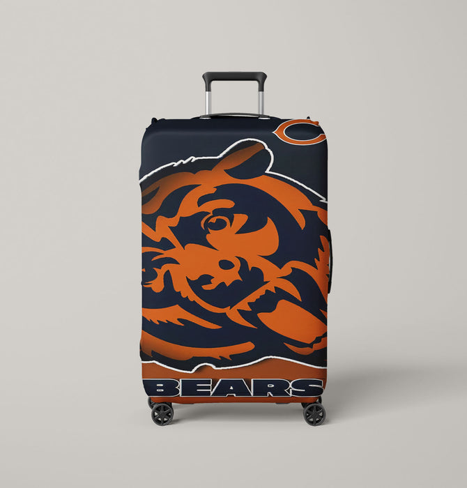 chicago bears nfl Luggage Cover | suitcase