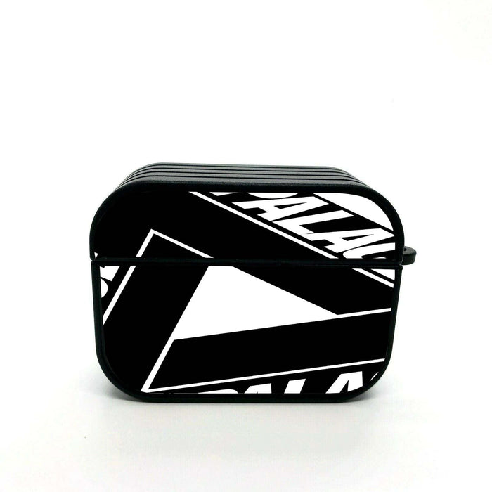 black and white palace airpods case