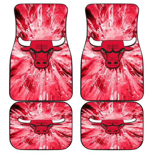 chicago bulls nba team 2 Car floor mats Universal fit