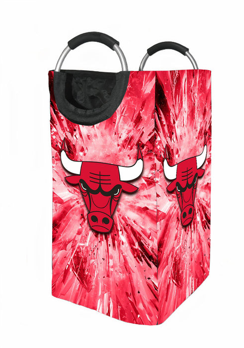 chicago bulls nba team 2 Laundry Hamper | Laundry Basket