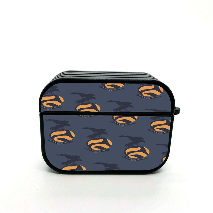 black crows of karasuno haikyuu airpods case