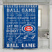 chicago cubs 3 shower curtains