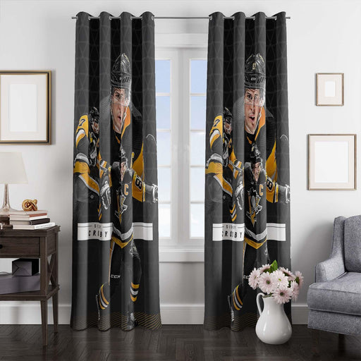 best player sidney crosby nhl window Curtain