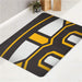 bigest boston bruins logo bath rugs