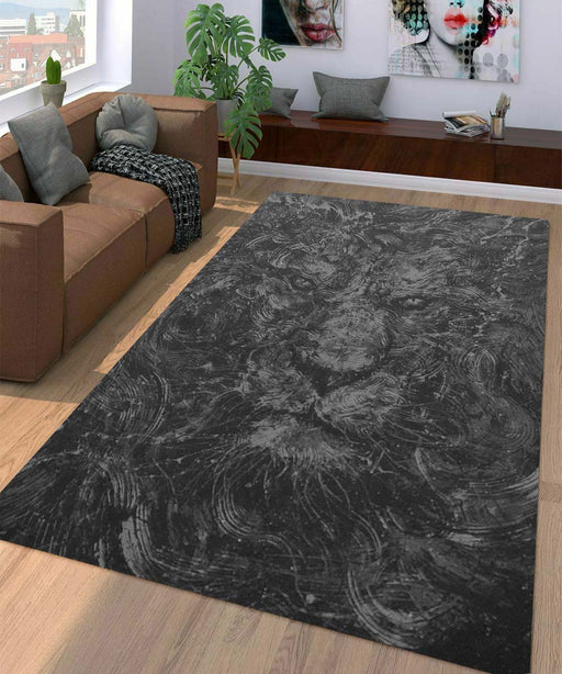 black lion Living room carpet rugs