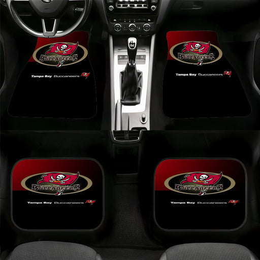 between tampa bay buccaneers and the fans Car floor mats Universal fit