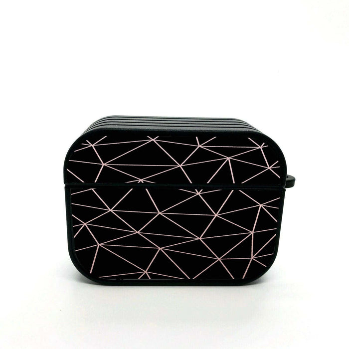 blackpink pattern triangle airpods case