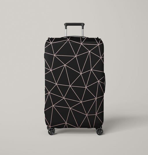 blackpink pattern triangle Luggage Cover | suitcase