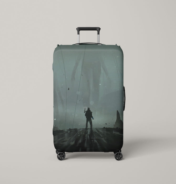 bigest monster of death stranding Luggage Covers | Suitcase