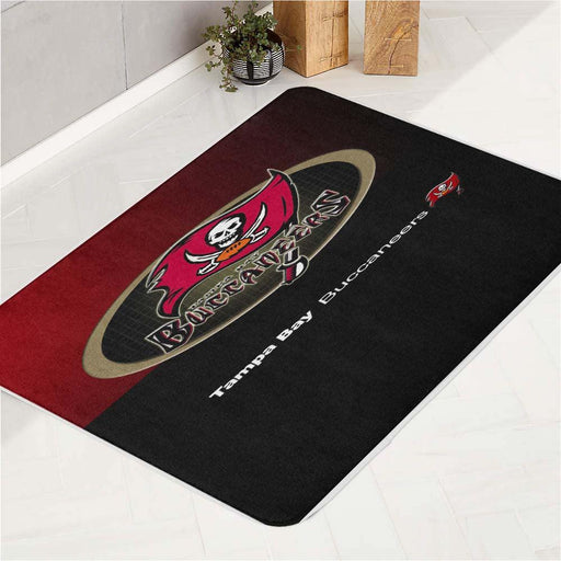 between tampa bay buccaneers and the fans bath rugs