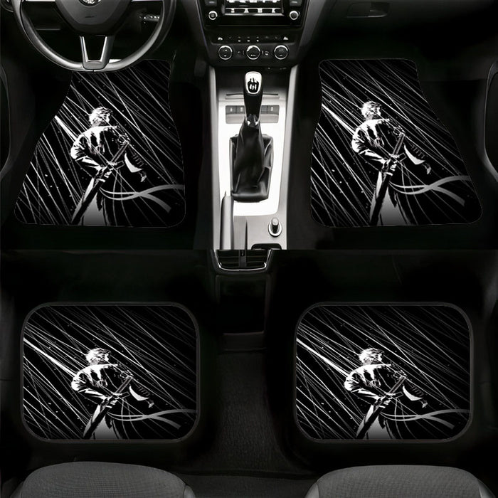 black and white devil may cry Car floor mats Universal fit