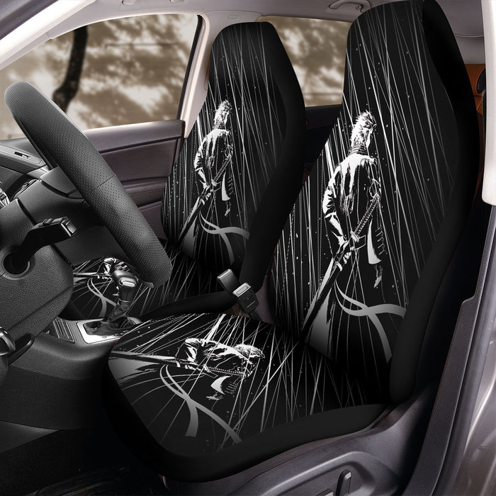 black and white devil may cry Car Seat Covers