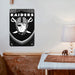 bevel logo of oakland raiders Poster Metal print wall art