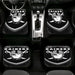 bevel logo of oakland raiders Car floor mats Universal fit