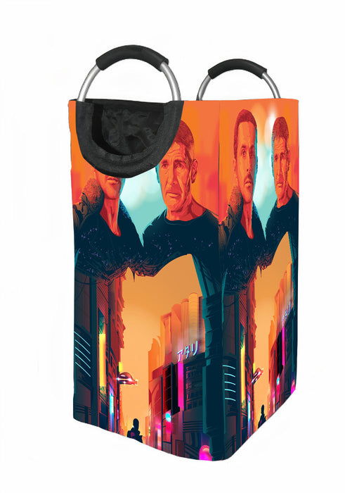 blade runner 2049 japan futuristic place Laundry Hamper | Laundry Basket