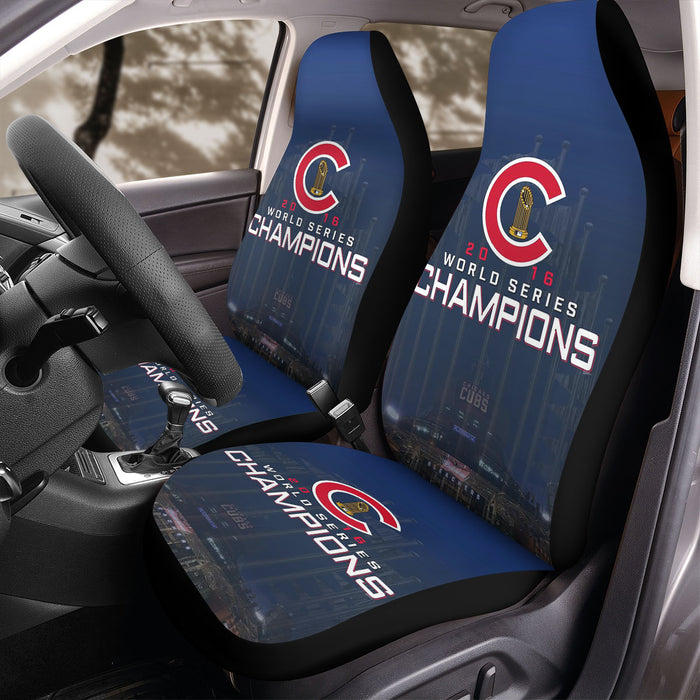 CHICAGO CUBS WORLD CHAMPS Car Seat Covers