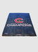 CHICAGO CUBS WORLD CHAMPS soft fleece blanket