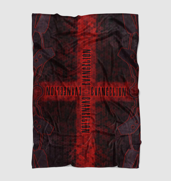 bloody evengelion x evangelion Ultra soft fleece blanket