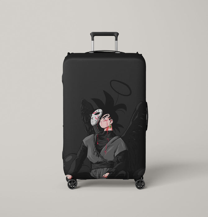 black devil fusion goku dragon ball Luggage Covers | Suitcase