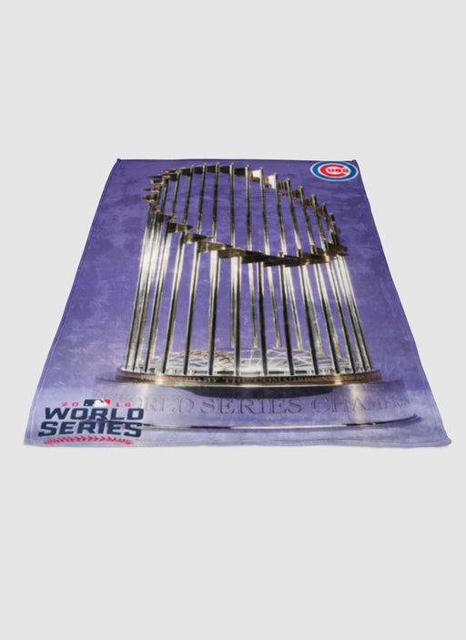 Chicago cubs world series champs soft fleece blanket