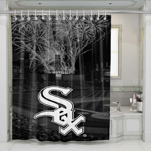 chicago white sox 1 shower curtains