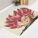 black goku pink hair evil hypebeast bath rugs