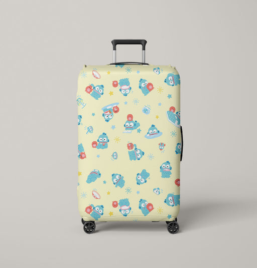 blue character koya rap monster Luggage Cover | suitcase