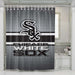 chicago white sox carbon shower curtains