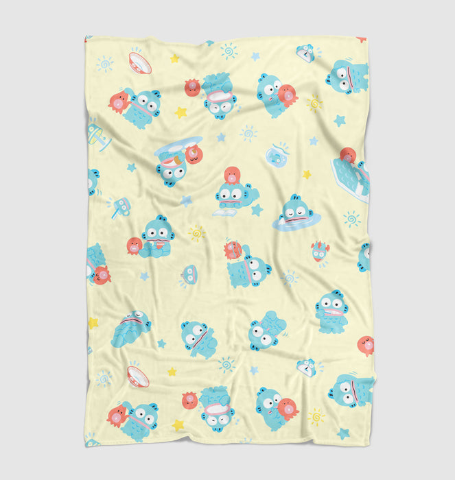 blue character koya rap monster Ultra soft fleece blanket