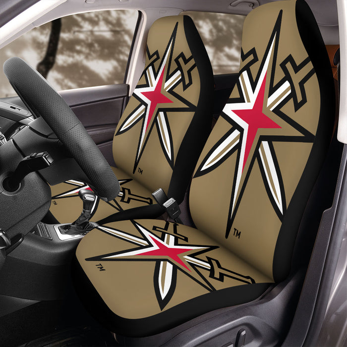 big nhl team vgk logo icon Car Seat Covers