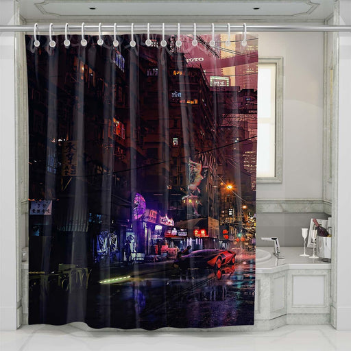 blade runner best place shower curtains