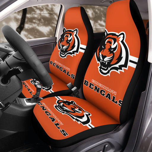 Cincinnati Bengals Logo Car Seat Covers