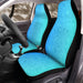 blue fibre arena of pokemon Car Seat Covers