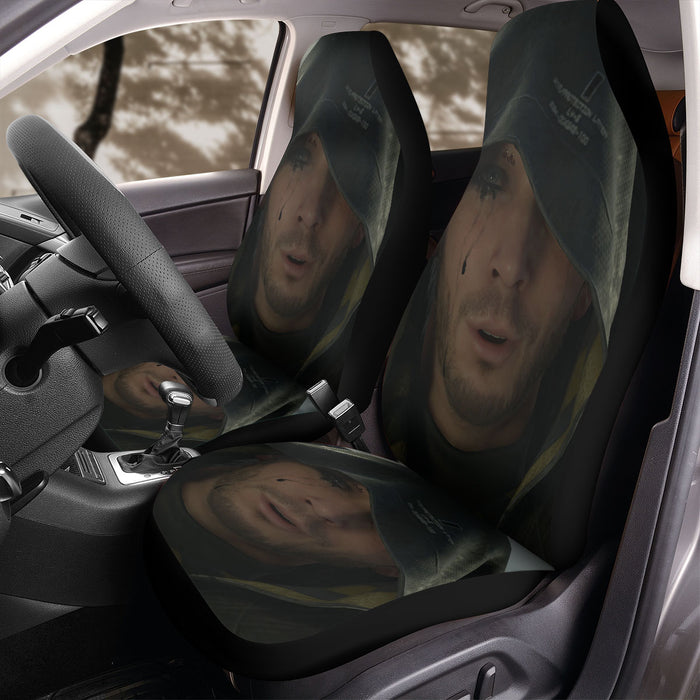 black tears death stranding Car Seat Covers