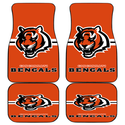 Cincinnati Bengals Logo Car floor mats Universal fit