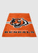 Cincinnati Bengals Logo soft fleece blanket