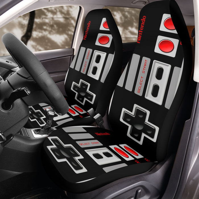 Classic retro Nintendo game controller Car Seat Covers