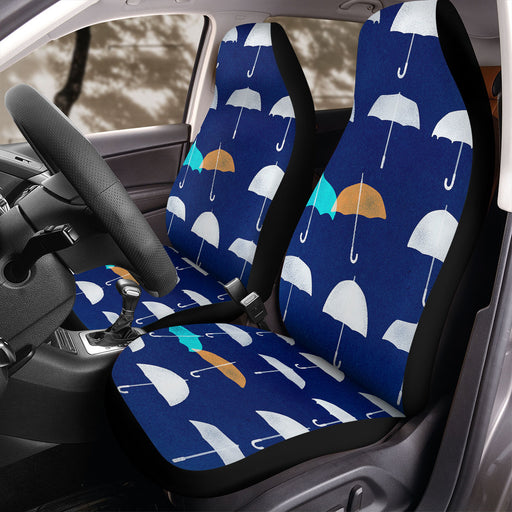 blue umbrella walt disney animation Car Seat Covers