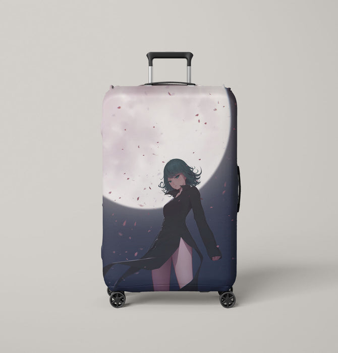 blast one punch man in the night Luggage Covers | Suitcase