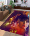 blade runner painting Living room carpet rugs