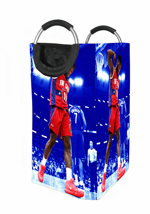 big three basketball player team nba Laundry Hamper | Laundry Basket