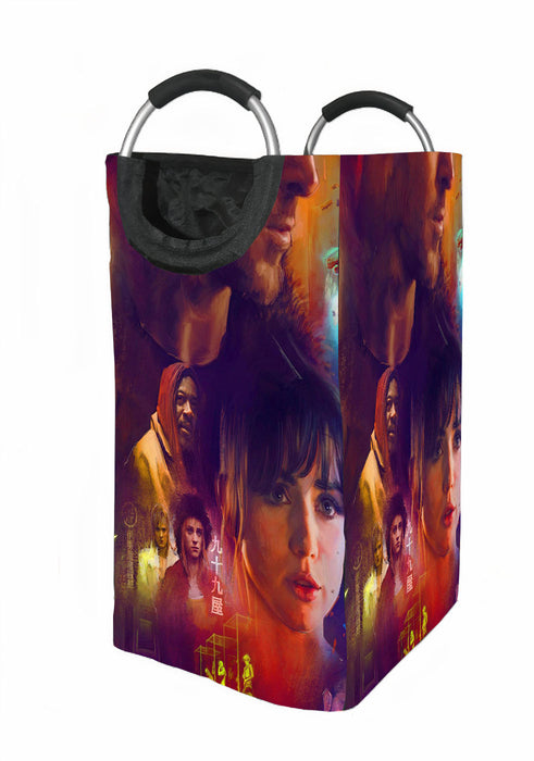 blade runner painting Laundry Hamper | Laundry Basket