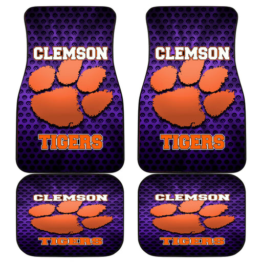 Clemson Tigers 2 Car floor mats Universal fit