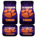 Clemson Tigers 2 Car floor mats Universal fit