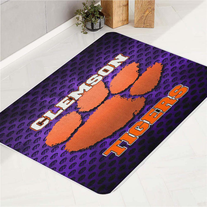 Clemson Tigers 2 bath rugs